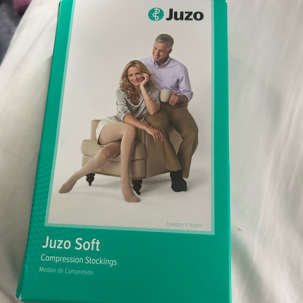 Soft Compression Stockings - Beige